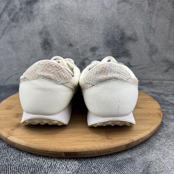 Nike Shoes Womens Size 11 Off-White Beige Snake Swoosh Retro Runner DH4262-100 - Picture 4 of 9